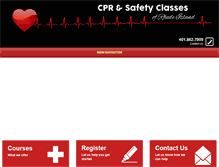 Tablet Screenshot of cprinri.com